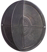 Allpa Kunststoff Signalball, Zusammenlegbar, Ø350mm, Schwarz - 008005 72dpi - 9008005