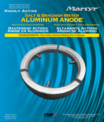 Allpa Aluminium Anodensatz, Volvo Folding Prop 3-Blads - 017517a 72dpi - 9017517A
