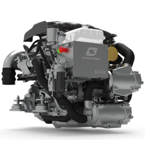 Hyundai Schiffsdiesel S270j (Wasserjet) Turbo & Intercooler, Mit Zf-Wendegetriebe Zf45c, 270ps, 12v, Dynamo 150a - 023315 72dpi 1 - 9023315