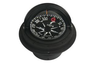Allpa Kompass Modell 'Extreme', 4", Einbaukompass, 12/24v, Rose Ø100mm/5° - 035265 72dpi - 9035265