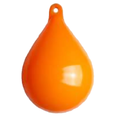 Allpa Anker (Markierungs) Boje, Ø260mm, L=360mm, Orange (Größe 3) - 059062 2 - 9059072