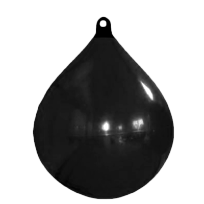 Allpa Solid Head Boje, Ø650, L=880mm, Schwarz Mit Schwarzem Kopf (Größe 4) - 059521 3 - 9059524