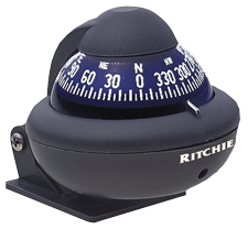 Ritchie Kompass Modell 'Sport X-10m', Bügelkompass, 12v, Rose Ø50,8mm/5° - 067010 72dpi - 9067010