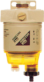 Racor Spin-On Filter Mit Wasserseparatoren Und Klarsichtbehälter, Modell 230r30 New 200 Series - 079002 72dpi - 9079002