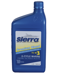 Sierra Motoröl "Blue" Premium Tc3-W3, 946ml, Für Aussenborder 2-Takt - 641895002 72dpi - 641895002
