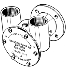 Johnson Pump selbstansaugende Bronze Kühlwasser-Impellerpumpen F5B-9