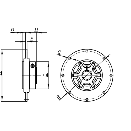 Psmc 20 Einstufige Stählerne Dämpferplatte Mit Kunststoffkern, 241.3mm, 26 Zähne, Sae 7 1/2 - Al400001 02 72dpi 1 1 2 1 1 1 1 1 1 1 - AL400010