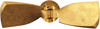 Radice 2-Blatt Bronzener Faltpropeller Für Saildrive, 14"X8", Rechts (Selva) - K1408sdr 72dpi - K1408SDR