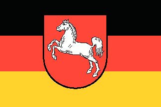 Allpa Niedersachsen Flagge 20x30cm - Nie2030 72dpi - NIE2030