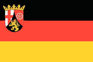 Allpa Rheinland-Pfalz Flagge 20x30cm - Rp2030 72dpi - RP2030